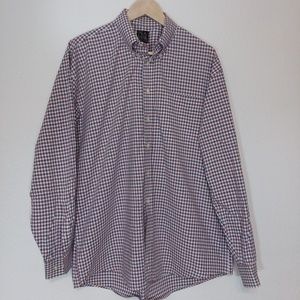 Jos. A. Bank Checked Button-Down Large